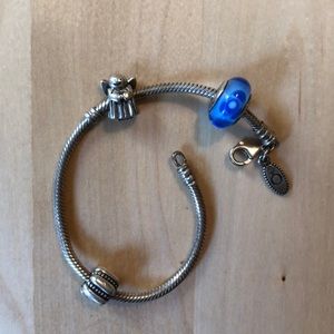 PANDORA Bracelet with Angel Charm